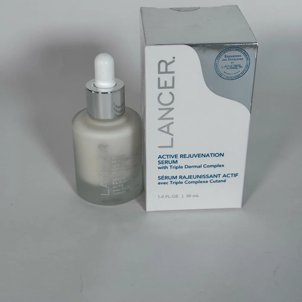 NIB Lancer Active Rejuvenation Serum with Triple Dermal Complex Anti-aging - Picture 2 of 2